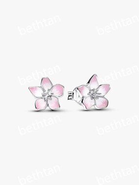 Cherry Blossom Stud Earrings